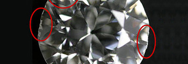 Damaged diamond diagram image